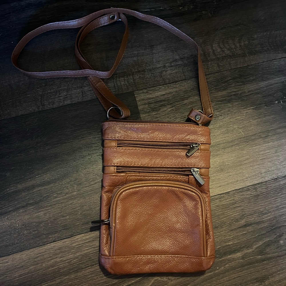 Brown Deep CrossBody